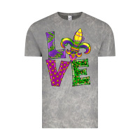 Cloud Rock mardi gras love Vintage Tee - RanaPortraitStore