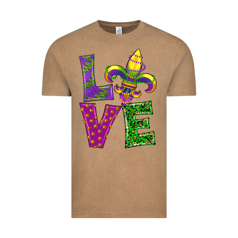 Mardi Gras Love Vintage Tee by RanaPortraitStore | Teevron