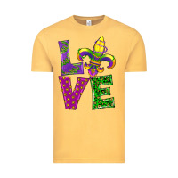 Vintage Mustard mardi gras love Vintage Tee - RanaPortraitStore