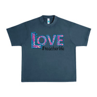 Midnight Navy love teacher life Urban Heavy Tee - Bettercallsaul