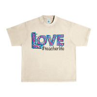 Sandshell love teacher life Urban Heavy Tee - Bettercallsaul