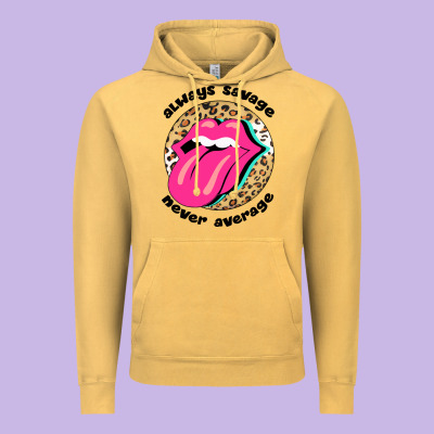 Always Savage Never Average Vintage Hoodie Designed By Bettercallsaul