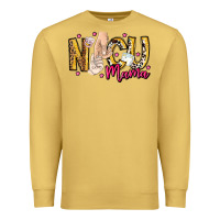 Antique Gold Nicu Mama Premium Sweatshirt - CowhideDigitalArt