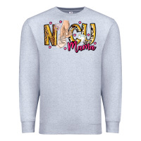 Heather Grey Nicu Mama Premium Sweatshirt - CowhideDigitalArt