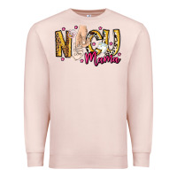 Pale Pink Nicu Mama Premium Sweatshirt - CowhideDigitalArt