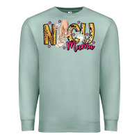 Seafoam Nicu Mama Premium Sweatshirt - CowhideDigitalArt