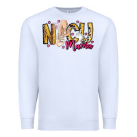 White Nicu Mama Premium Sweatshirt - CowhideDigitalArt