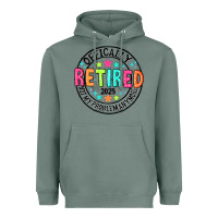 Sage Officially Retired 2025 not my problem anymore Heavyweight Hoodie - CowhideDigitalArt