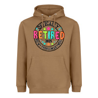 Toasted Coconut Officially Retired 2025 not my problem anymore Heavyweight Hoodie - CowhideDigitalArt