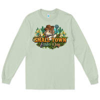 Matcha Small town Easter Day Long Sleeve Tee - NancyCooperArtShop