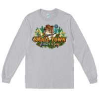 Moon Dust Small town Easter Day Long Sleeve Tee - NancyCooperArtShop
