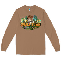 Toasted Coconut Small town Easter Day Long Sleeve Tee - NancyCooperArtShop