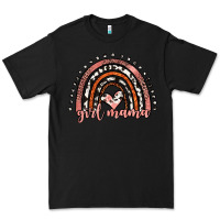 Black girl mama western leopard rainbow Premium Tee - JahusDesignShop