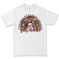 White girl mama western leopard rainbow Premium Tee - JahusDesignShop