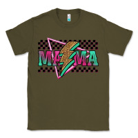 Army Green mama techno lightning bolt Classic Tee - Jasminsmagicworld