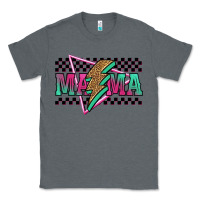 Charcoal Heather mama techno lightning bolt Classic Tee - Jasminsmagicworld