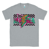 Heather Grey mama techno lightning bolt Classic Tee - Jasminsmagicworld