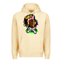 Pina Colada black gamer girl Premium Hoodie - FaDigitalArtStudio