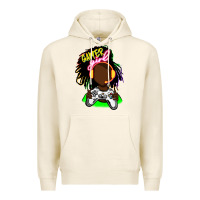Tofu black gamer girl Premium Hoodie - FaDigitalArtStudio