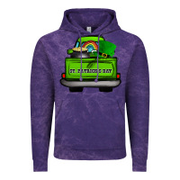 Cloud Purple St Patrick's Day Truck Vintage Hoodie - Bettercallsaul