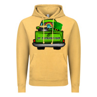 Vintage Mustard St Patrick's Day Truck Vintage Hoodie - Bettercallsaul