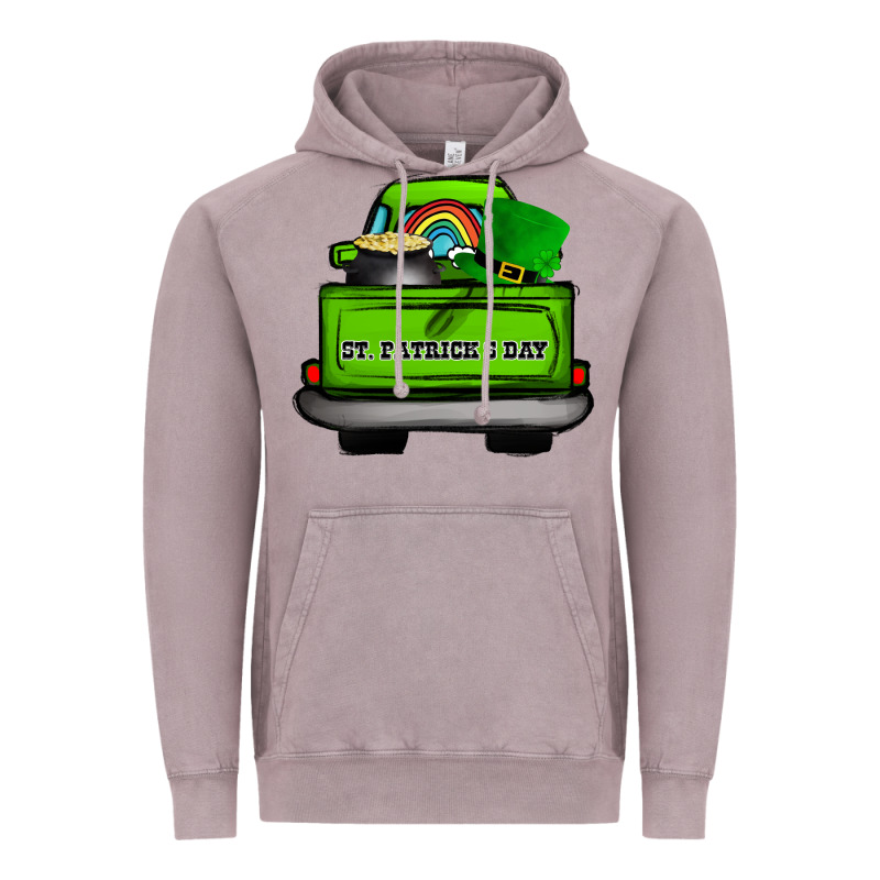 St Patrick's Day Truck Vintage Hoodie by Bettercallsaul | Teevron