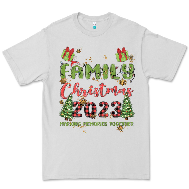 Custom Family Christmas 2023 Marking Memories Toge Premium Tee by MaliasSmallBusiness | Teevron