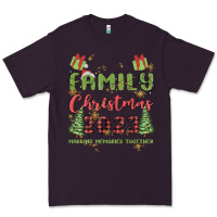 Plum custom family christmas 2023 marking memories toge Premium Tee - MaliasSmallBusiness