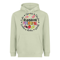 Matcha Principal Assistant Heavyweight Hoodie - CowhideDigitalArt