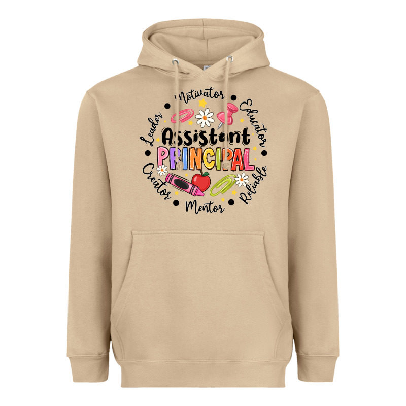 Principal Assistant Heavyweight Hoodie by CowhideDigitalArt | Teevron