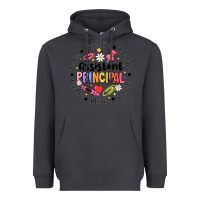 Smoke Principal Assistant Heavyweight Hoodie - CowhideDigitalArt