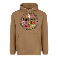 Toasted Coconut Principal Assistant Heavyweight Hoodie - CowhideDigitalArt
