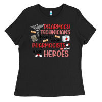 Black pharmacy technicians Ladies Tee - MaliasSmallBusiness