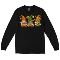Black Fall Gnomes Long Sleeve Tee - texasbilliewilder