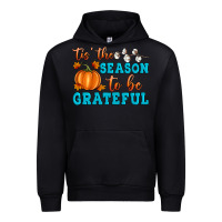 Black Tis' the Season To Be Grateful Urban Hoodie - Artiststas