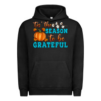 Pigment Black Tis' the Season To Be Grateful Urban Hoodie - Artiststas
