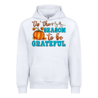 White Tis' the Season To Be Grateful Urban Hoodie - Artiststas
