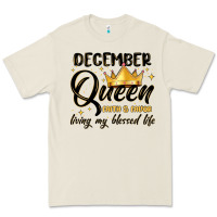 Bone december queen faith and favor living my blessed l Premium Tee - MaliasSmallBusiness