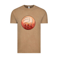 Vintage Coffee Cowboy Sunset Volleyball Vintage Tee - Bettercallsaul