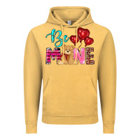 Vintage Mustard valentine's day be mine tedybear Vintage Hoodie - RanaPortraitStore