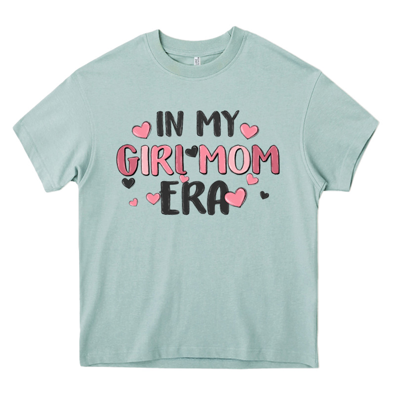 In My Girl Mom Era Heavy Core Tee by MaliasSmallBusiness | Teevron