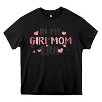 Black in my girl mom era Heavy Core Tee - MaliasSmallBusiness
