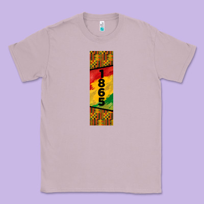 Juneteenth Pen Wrap Classic Tee Designed By Barkaloodesign