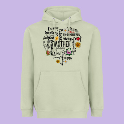 Mother Heavyweight Hoodie Designed By Cowhidedigitalart