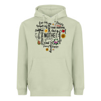 Matcha Mother Heavyweight Hoodie - CowhideDigitalArt