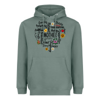 Sage Mother Heavyweight Hoodie - CowhideDigitalArt
