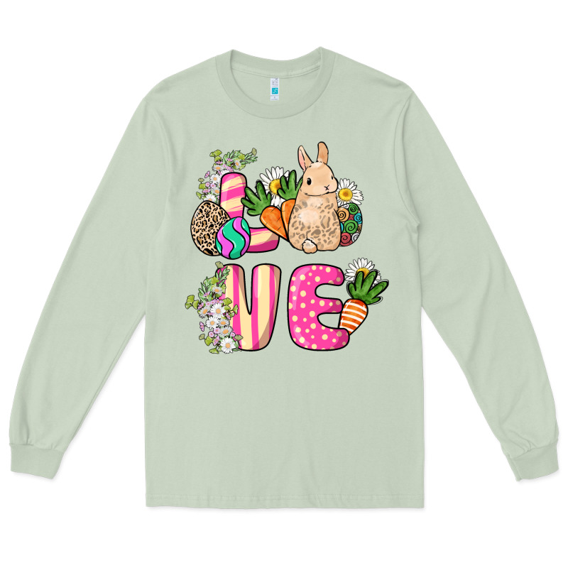 Love Easter Long Sleeve Tee by NancyCooperArtShop | Teevron