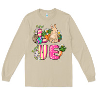 Mushroom Love Easter Long Sleeve Tee - NancyCooperArtShop
