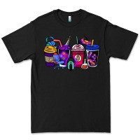 Black gaming coffee cups Premium Tee - NancyCooperArtShop