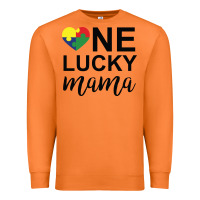 Carrot one lucky mama Premium Sweatshirt - CowhideDigitalArt